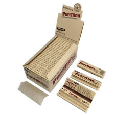 Puffman 1.25 Size Unbleached Rolling Papers (Box of 50 x 50 Rolling Papers)
