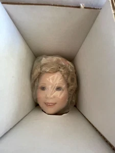 Danbury Mint Porcelain “The Shirley Temple Ballerina Doll” NIB - Picture 1 of 8