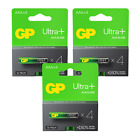 12 Gp Ultra + Alcalin Aaa Batteries G-Tech Lr03 1.5V Non Mercury 4Bl Exp 2033