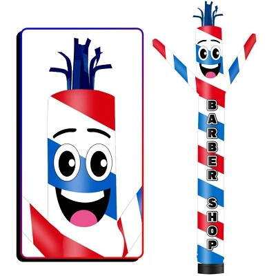 GOODENY Barber shop inflatable tube man for outdoor decoration advertising promotion.
