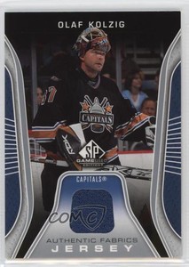 2006-07 SP Game Used Edition Authentic Fabrics Jersey Olaf Kolzig #AF-OK