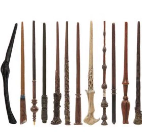 Diecast Harry Potter 4" Collectible Wand by Jakks Pacific CHOOSE YOUR WAND Cover