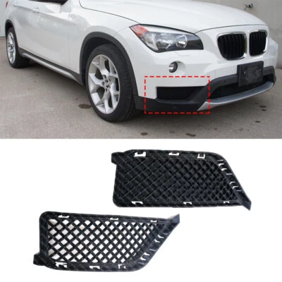 Pair For BMW X1 E84 2013 2014 2015 Left & Right Front Bumper Lower Bottom Grille - Image 1 of 4
