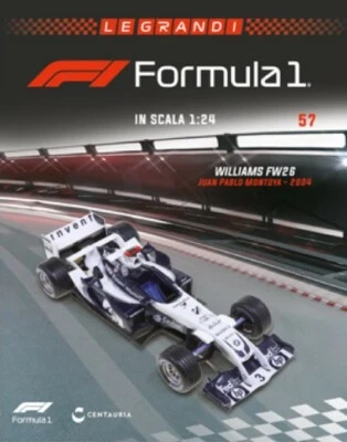 LE GRANDI F1 WILLIAMS FW26 di Juan Pablo Montoya del 2004 in scala 1:24 - Immagine 1 di 4
