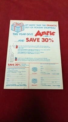 ANTIC Atari Resource Computer Tech Magazine noviembre 1986 finanzas personales  Foto 1 de 4