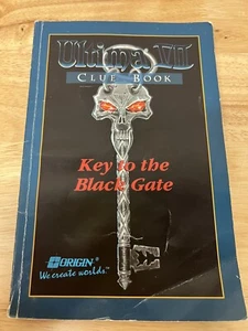Libro de pistas Ultima VII Key to the Black Gate Origin Game Guide - Imagen 1 de 2