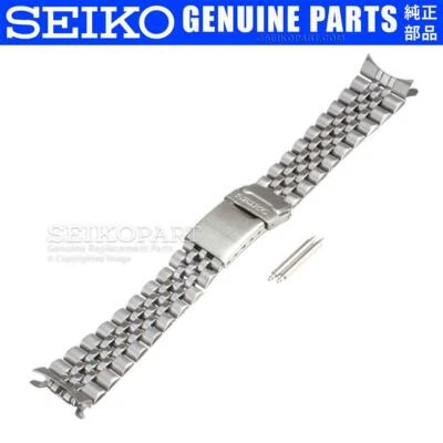 RARE Seiko Watch Band SKX013 SKX015 SKX017 7S26-0030 20-mm Steel Metal Bracelet - Image 1 of 2