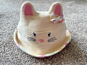 Monsoon Sun Straw Hat Cat 1-3 Years Excellent Condition - Picture 1 of 1