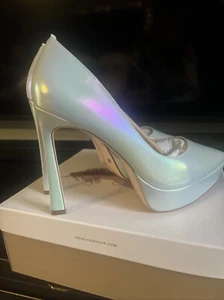 JESSICA SIMPSON Jariah OPAL RARE COLOR 1" Platform SEXY Pumps HOT AF 4” Heels - Picture 1 of 12