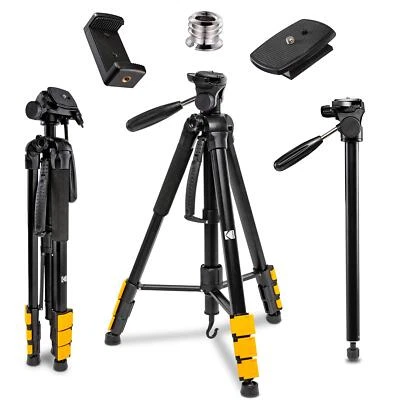 KODAK PhotoGear 2-in-1 Tripod & Monopod, Lightweight 70” 4-Section Flip-Lock - Image 1 of 4