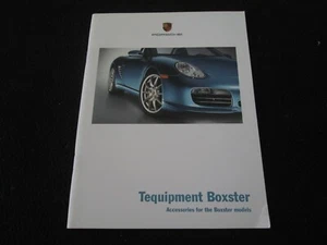 Porsche Boxster & S 987 2008 equipo folleto accesorios catálogo ruedas madera - Imagen 1 de 7