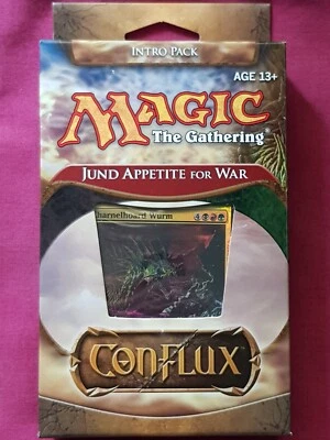 Magic The Gathering CONFLUX JUND APPETITE FOR WAR INTRO PACK New Sealed MTG - Image 1 of 3