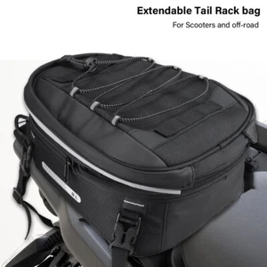 Bolsas portaequipajes traseros todoterreno para CB500F SR MAX 250 Universal Scooters Reat Seat Bag - Imagen 1 de 13