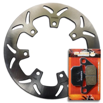 Rotor de freno trasero + pastillas para Kawasaki VN1500 A Vulcan 88 [1987-1999] B SE [87-90] Foto 1 de 4