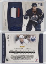 2010-11 Panini Dominion Jerseys Nameplate Prime /25 Sam Gagner #39