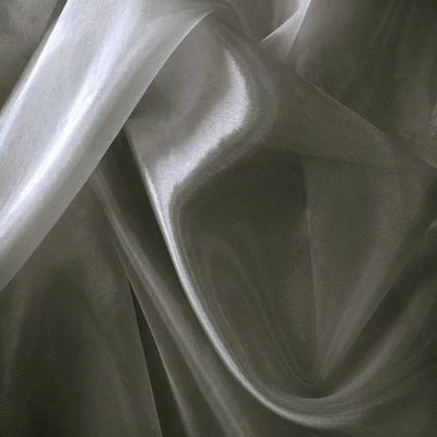 Tecido de organza 15 jardas 60" de largura alta qualidade transparente drapeado festa casamento EUA  - Imagem 1 de 3