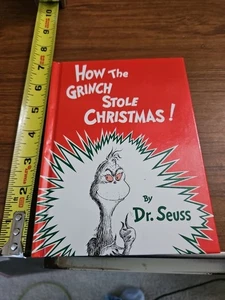 How the Grinch Stole Christmas! by Dr. Seuss (Hardcover) Book VG+ - Picture 1 of 2