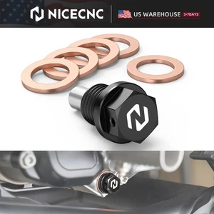 Tapón de drenaje de aceite magnético para Husqvarna 701 SVARTPILEN/VITPILEN/Enduro/Supermoto - Imagen 1 de 13