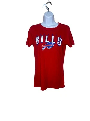 Camiseta para mujer Buffalo Bills NFL Fanatics talla XS roja Foto 1 de 4