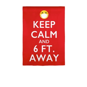 Bandera de gamuza Keep Calm Garden, 14s9790 - Imagen 1 de 2