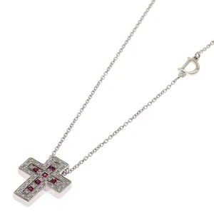 Collar Damiani Belle Epoque XXS Rubí Diamante K18 Oro Blanco Damas [Usado] - Imagen 1 de 7