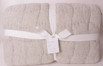 Edredón Pottery Barn Cloud, eucalipto, rey Foto 1 de 2