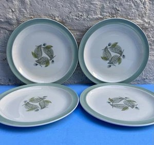 Four vintage Wedgwood Woodbury 21 cm salad dessert plates unused - Picture 1 of 6
