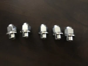 Original American Racing Equipment Lug Nuts 7/8” Hex x 1/2-20 Threads Set Of 20 - Picture 1 of 3