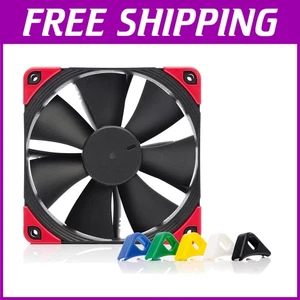 NF-F12 PWM Chromax Black 120mm Fan: Premium, Silent, & Customizable Cooling - Picture 1 of 7