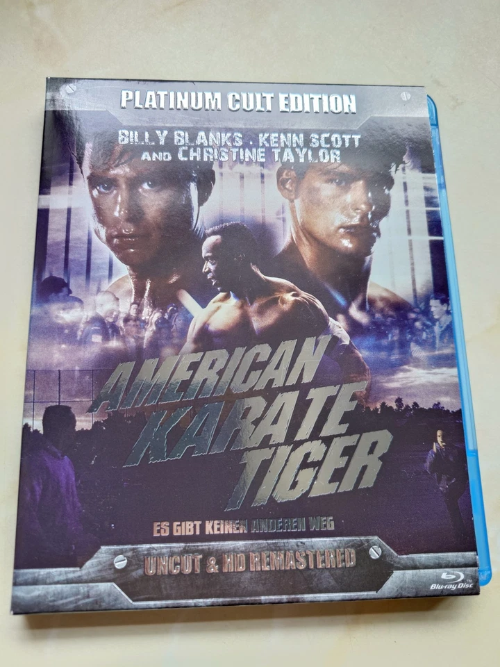 American Karate Tiger Aka Showdown  Uncut Blu-ray German Edition Billy Blanks - Image 1 of 4