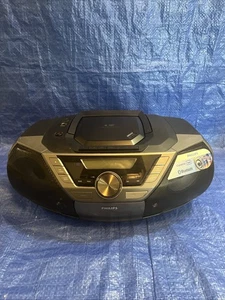 Philips Boombox Cassette Cd Player 12 W RMS - Picture 1 of 7