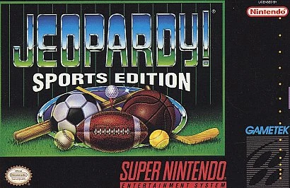 Jeopardy -- Sports Edition (Super Nintendo Entertainment System, 1993)