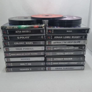 49 Spiele Konvolut PS1 Playstation One Restposten! Crash, Rayman, Tekken, Gran Turismo - Bild 1 von 24