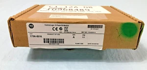 ALLEN BRADLEY 1756-IB16 Ser A FW 3.3 ControlLogix 16 Point D/I Module Made USA - Picture 1 of 9