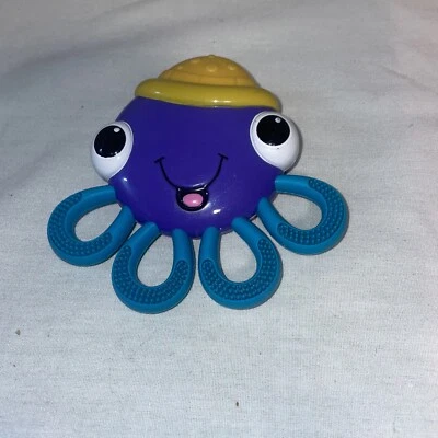 Nuby Vibe-eez Soothing Teether, Octopus - Image 1 of 2