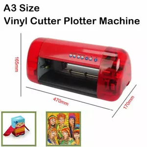 Macchina plotter taglierina vinile segno A3 con adesivi per schede funzione taglio contorno - Foto 1 di 9