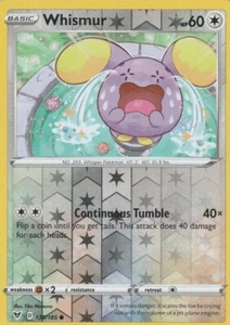 Whismur 136/185 Pokemon Vivid Voltage Reverse Holo - Picture 1 of 2