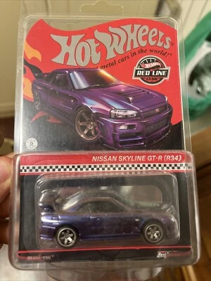 Hot Wheels Collectors RLC Exclusive Nissan Skyline GT-R BNR34 - Immagine 1 di 2