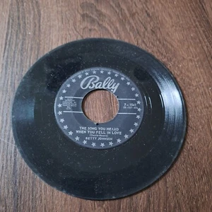 Betty Johnson – The Song You Heard When You Fell In Love 1957 Music Programming  - Picture 1 of 4