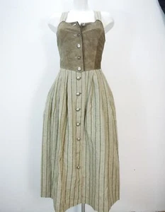 by h.moser Salzburg braun wunderbar großartiges Landhaus Kleid Trachten Gr.34 - Bild 1 von 6