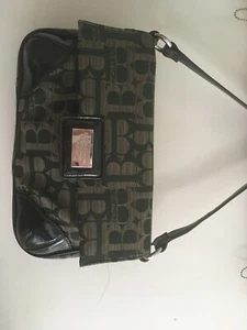 United Colours Of Benetton Green Evening Clutch Bag - Picture 1 of 12