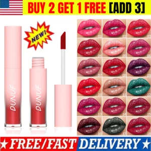 Rossetto liquido perla opaca lucido diamante luccicante lucidalabbra lunga durata - Foto 1 di 32