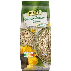 Kluth Sonnenblumenkerne zum Snacken reich an Vitamin B1 500g - Bild 1 von 1
