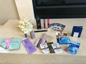 BRAND NEW LOT OF 20+ COSMETICS MIXED SKIN MASK LIP COLOR FOUNDATION FRAGRANCE - Picture 1 of 4