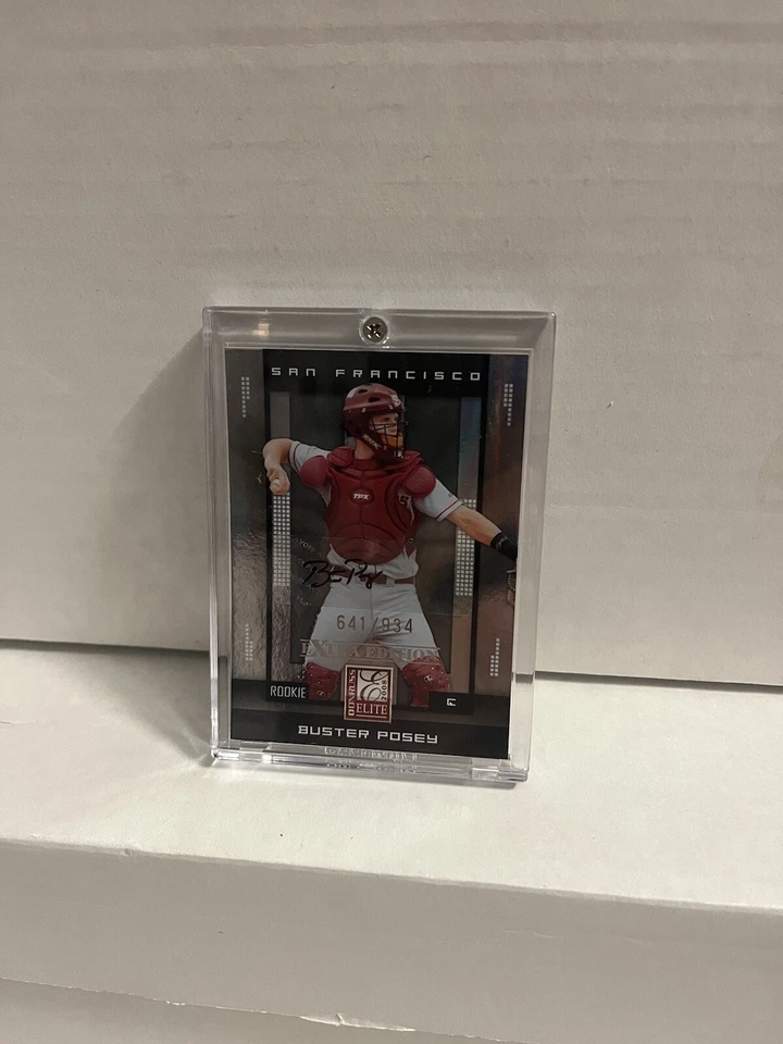 2008 Elite Extra Edition Autograph Buster Posey 641/934 - Image 1 of 2