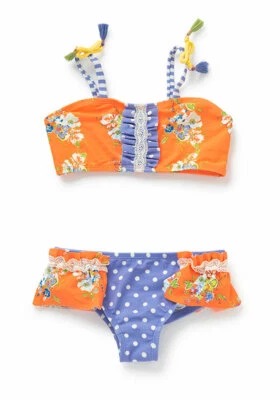 NWT girls MATILDA JANE Lets go together  Swim Away Swimsuit bikini size 10 NEW - Image 1 of 4