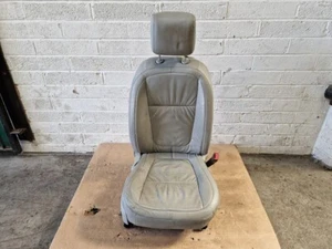 2009 JAGUAR XF X250 RIGHT FRONT DRIVER LEATHER SEAT - Picture 1 of 8