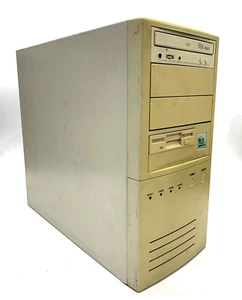Vintage House of Computers Beige Mini Tower AT Case w/230W PSU - Bild 1 von 19