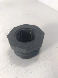 1,5" x 1" PVC Sch. 80 Flush Style Reduzierbuchse (MPT x FPT) - Bild 1 von 2