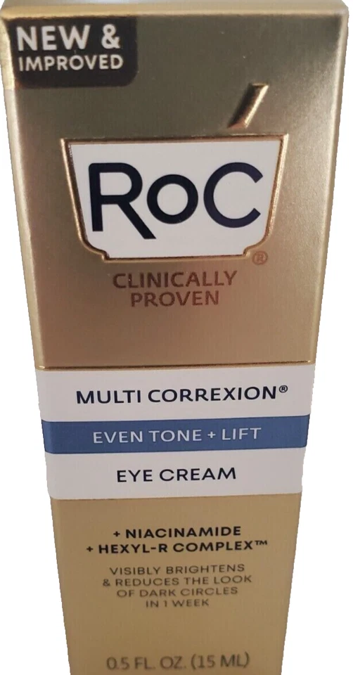 1 Box of RoC Correxion Even Tone + Lift Eye Cream - 0.5 fl oz (BRAND NEW) - Image 1 of 1